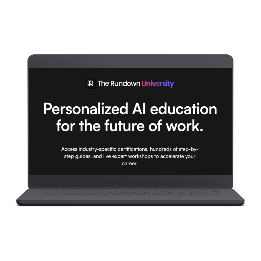 Rowan Cheung – The AI Rundown University